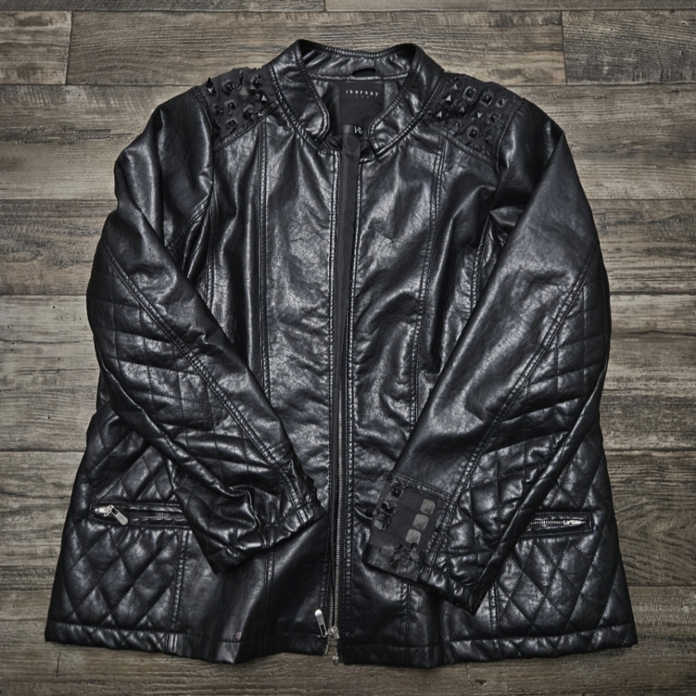 Leather Biker Jacket